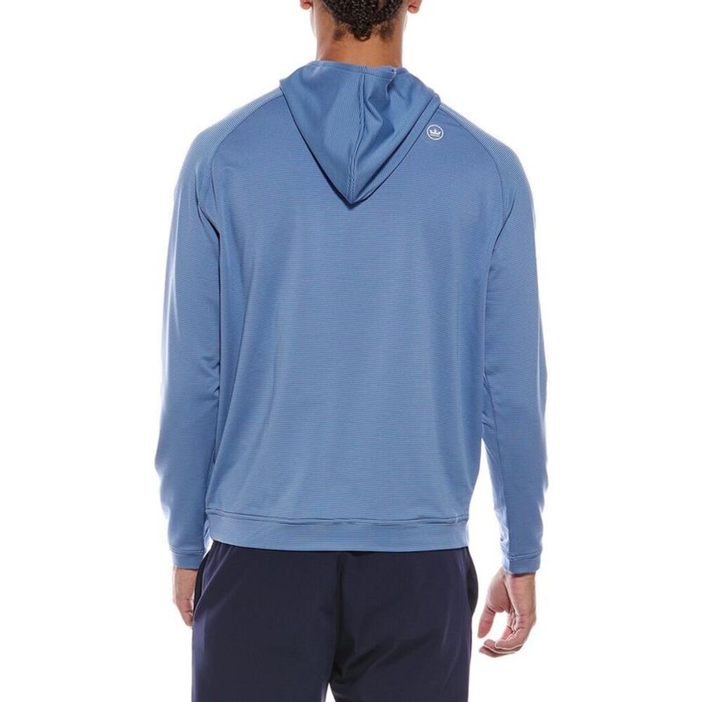Peter Millar Mens  Hooded T-Shirt, Blue - Picture 2 of 4